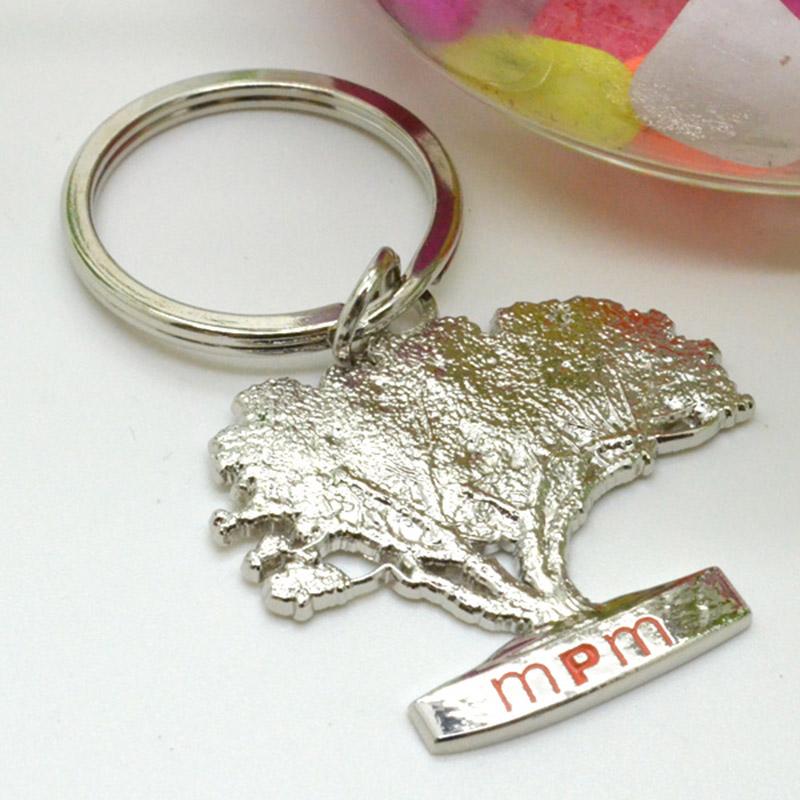 customized silver keyrings