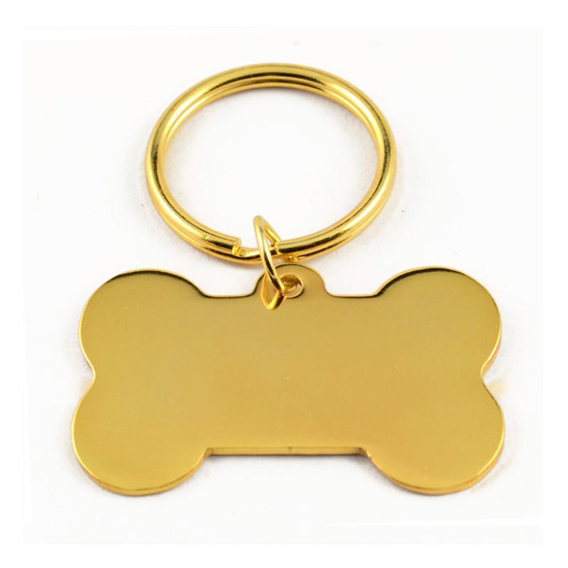 metal plated gold keychain