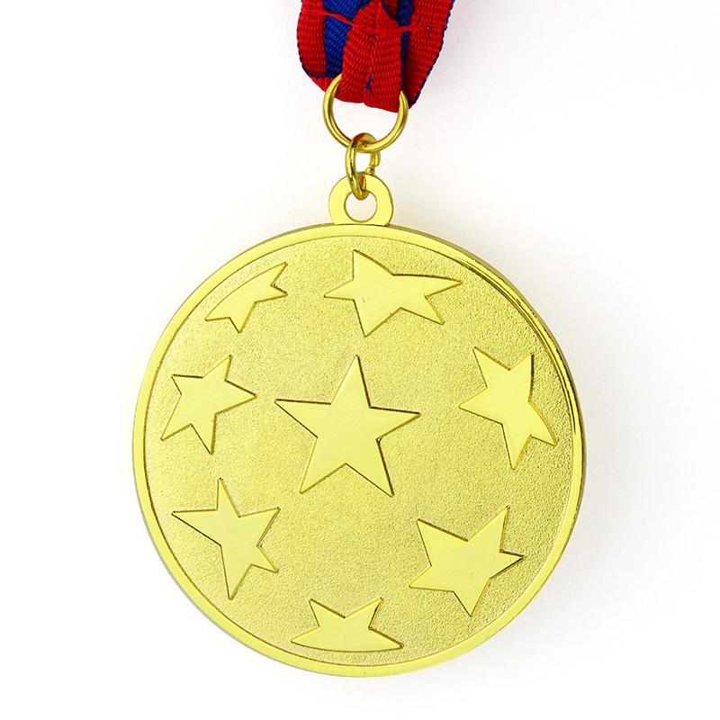 Odm Plated Custom Logo Gold Medal