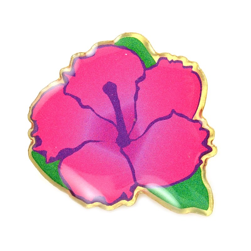 Metal Lapel Flower Pin