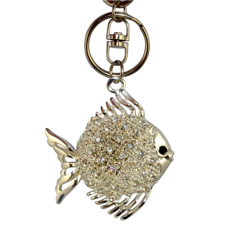 Custom Metal Keychain Diamond