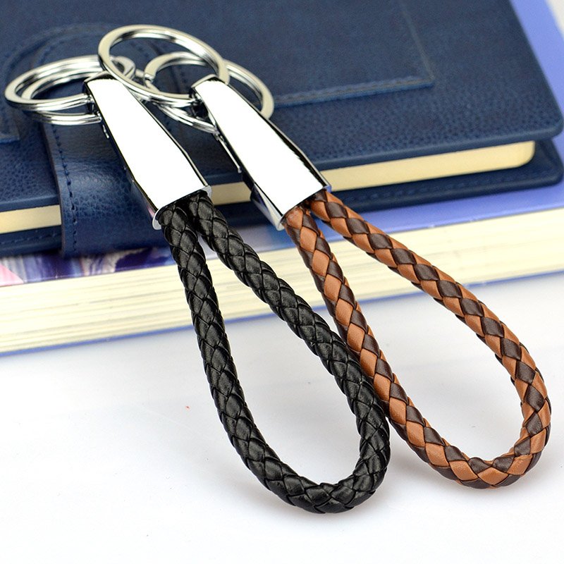 Custom Leather Tassel Keychain Wholesale