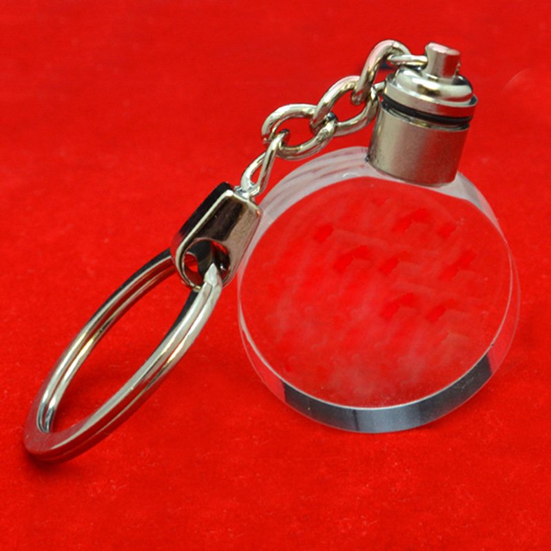 Crystal Key Holder Custom Glass Keychain