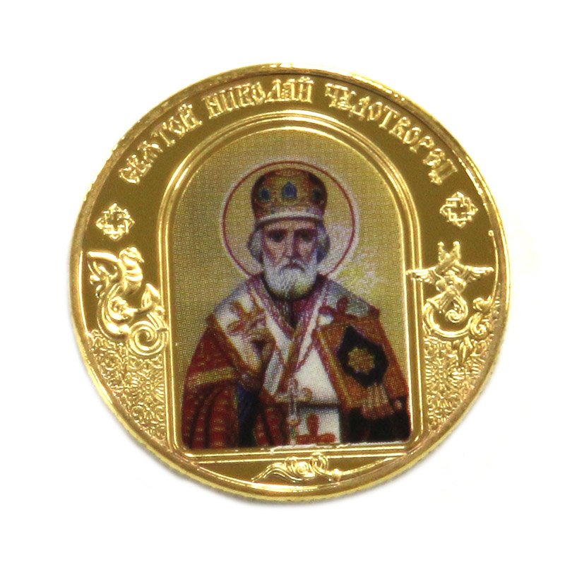 Coin Indian Custom Logo Gold Coin
