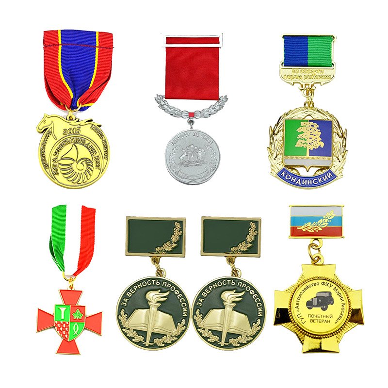 Metal Military Medals Honor Medallions