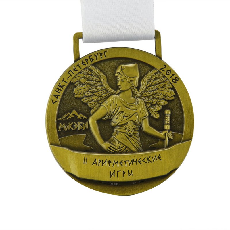Promotional Medallions Custom Embossed Bronze Medal