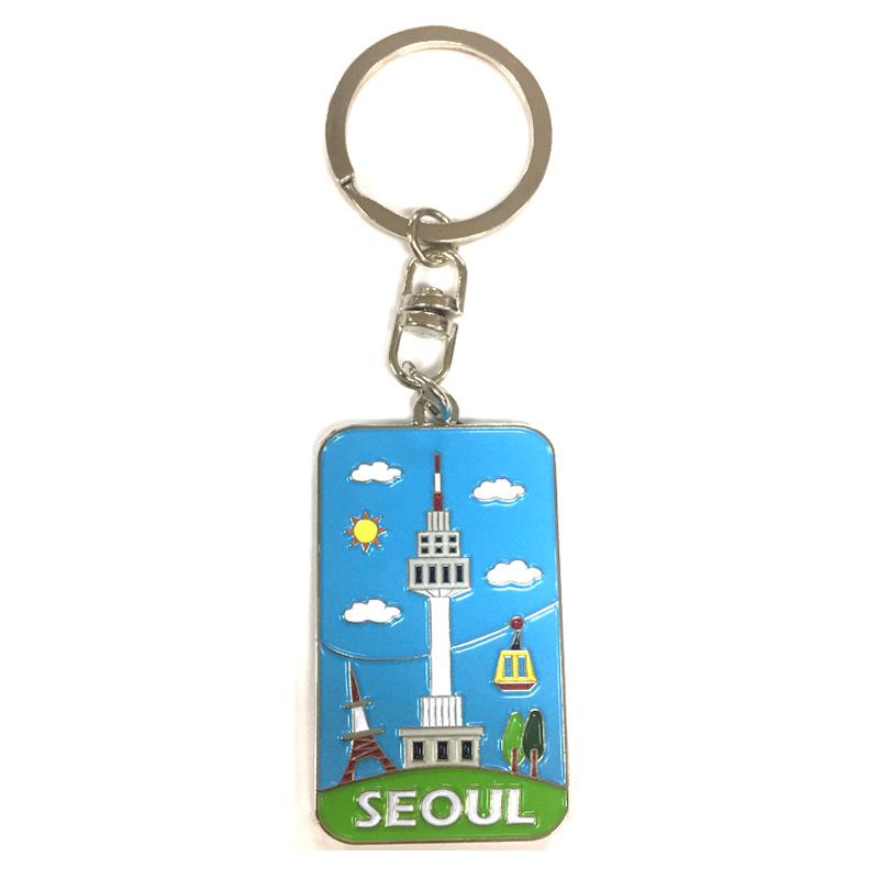 soft enamel keychain