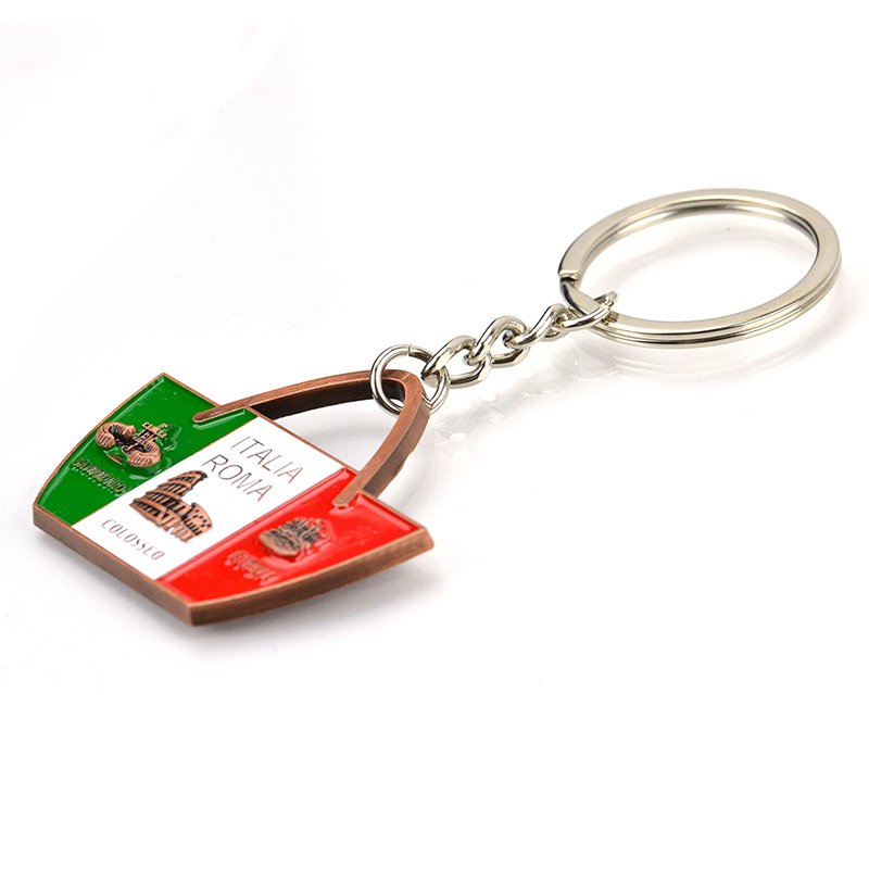 Wholesale Keychain Custom Bulk Cheap Key Chain Keyring Metal Metal