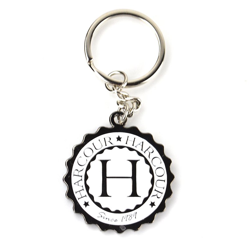 Custom Logo Keychain Metal Key Ring Oem Promotion Keyholder Metal