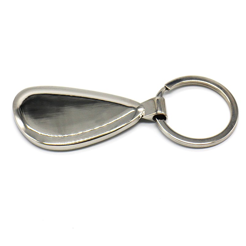 Custom Zinc Alloy Blank Keychains Bulk Metal Key Chain Rings Metal