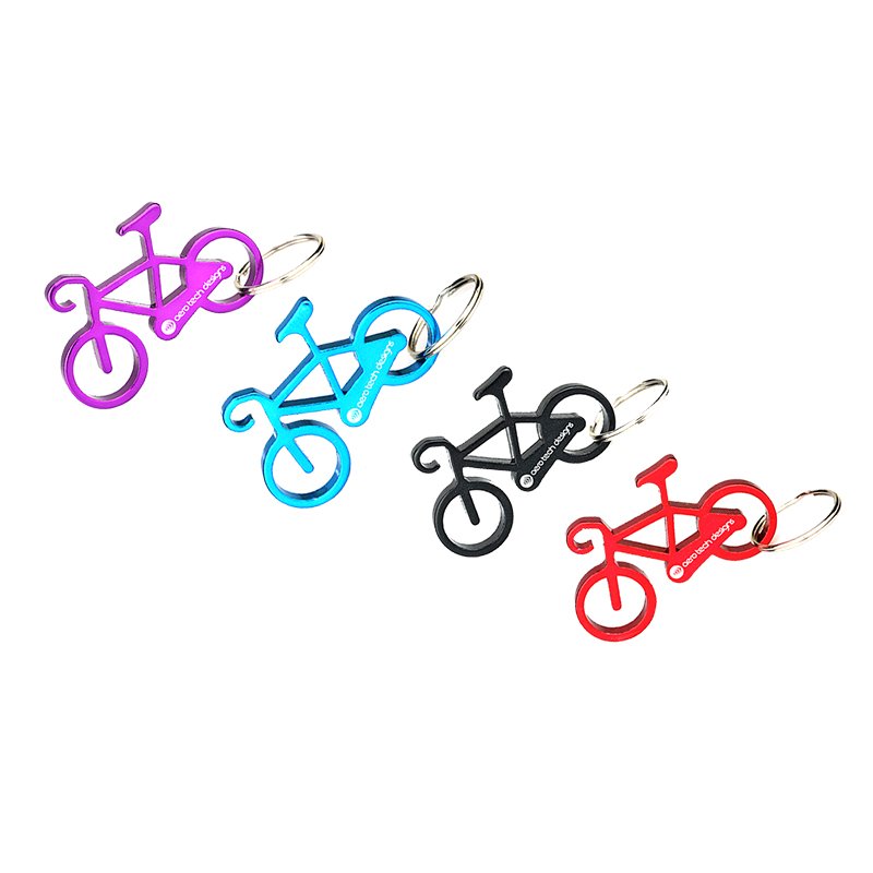 Keychain Bike Custom Aluminum Bottle Opener Key Chain Openers Metal