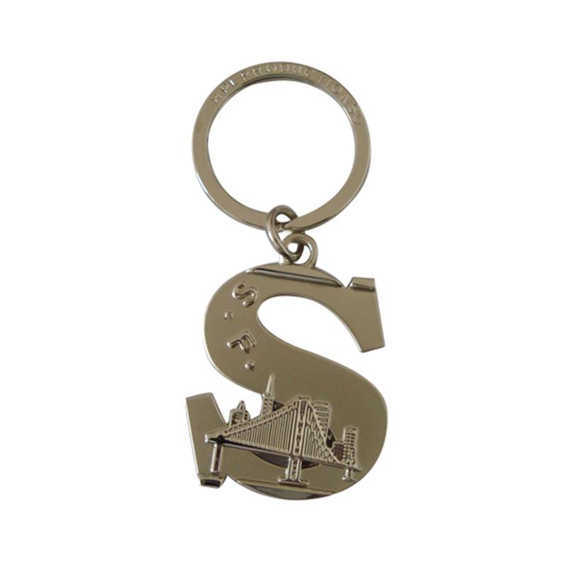 Supplier Welding Metal Keychain Custom Metal Letter Key Chains Metal