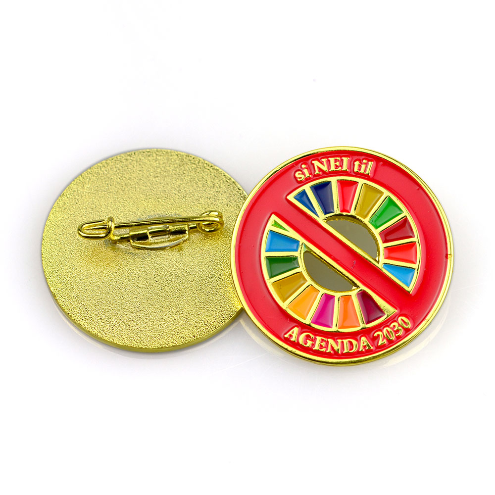 Custom High Quality Pins Decorative Small Gifts Metal Logo Soft Enamel Metal Pin