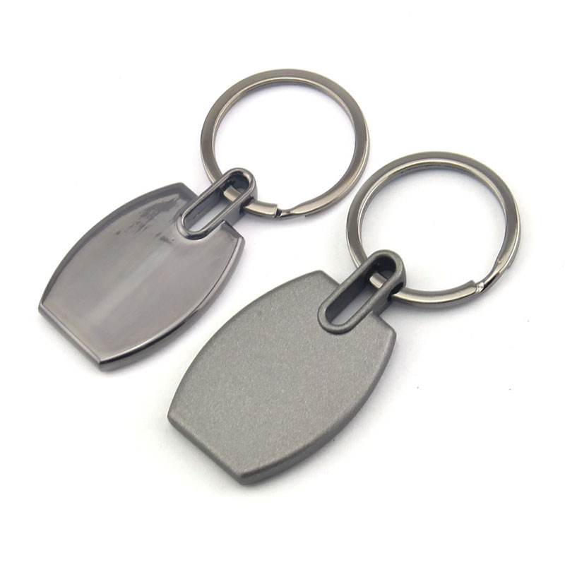 Car Stainless Steel Keychain High-quality Metal Key Ring For Land