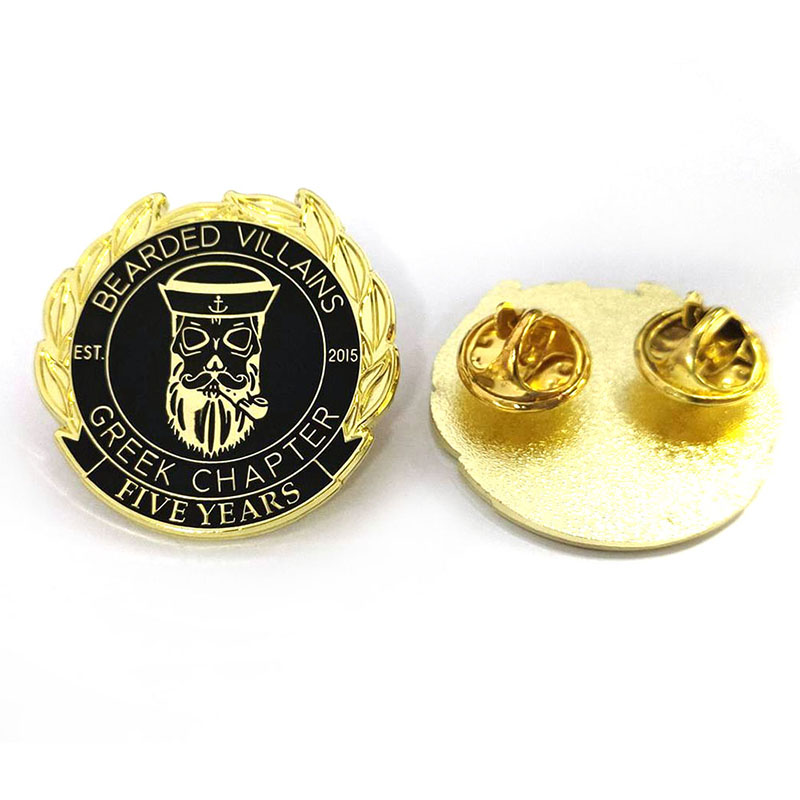 Custom Enamel Pins No Minimum Brass Logo Pin
