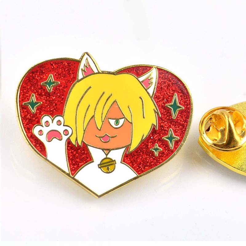 Metal Crafts Pin Customised Enamel Pins Anime Pin Sets