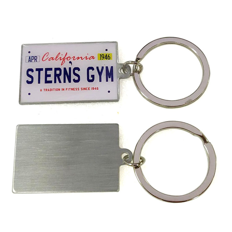 Stainless Steel Keyring Blank Engrave Logo Metal Keyring Keyring Custom Designer