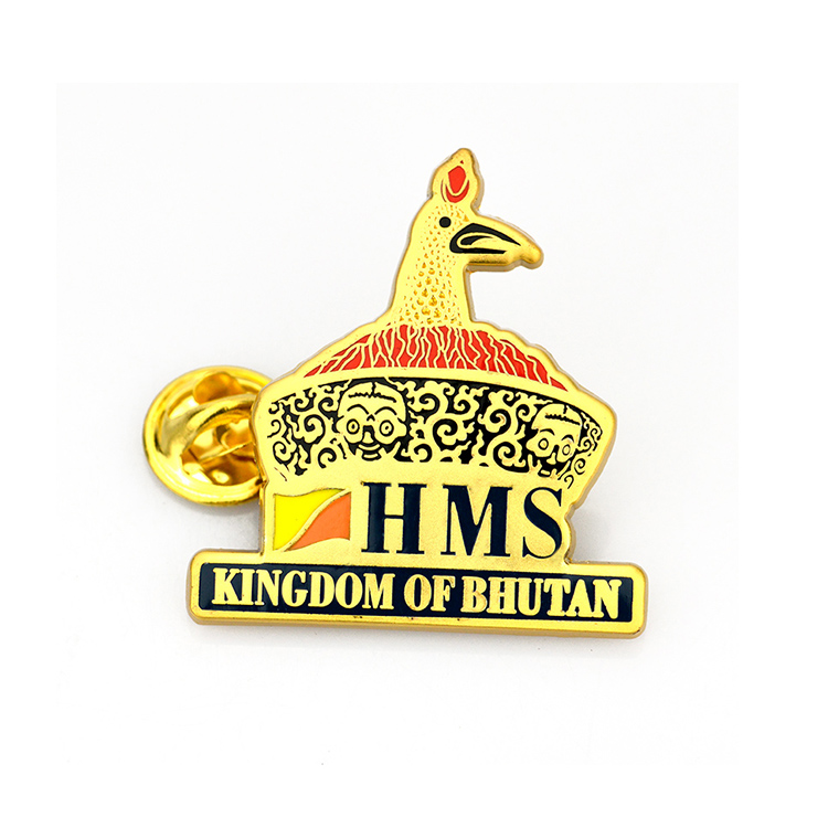 Embossed Rubber Badge Souvenir Custom Logo Metal Hard Enamel Badge