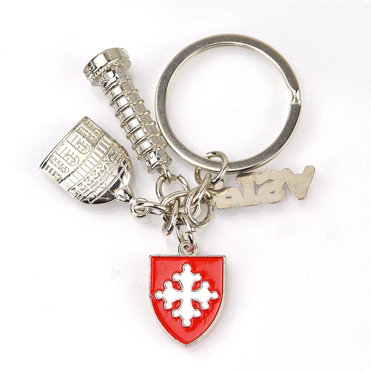Wholesale Designer Metal Key Chains Manufacturer Metal Key Ring And Chain