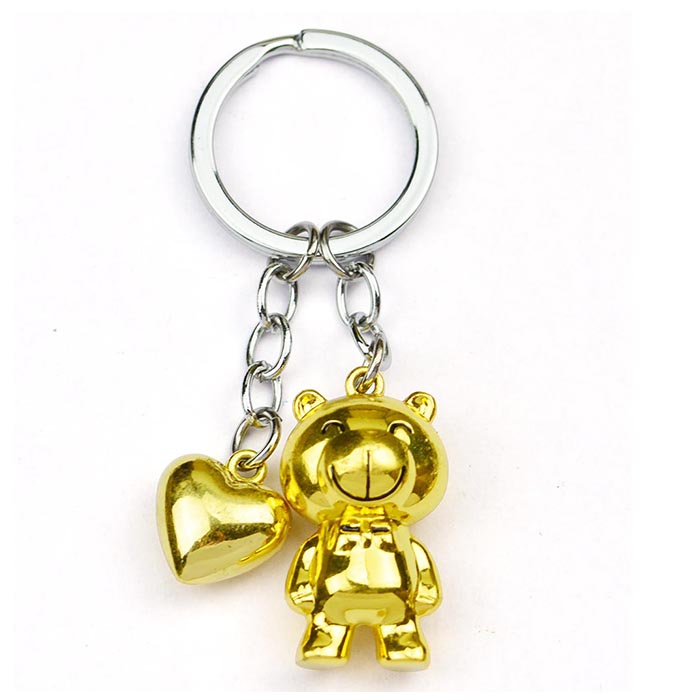 Custom 2D 3D Logo Anime Key Tag Chain Metal Promotional Keychain