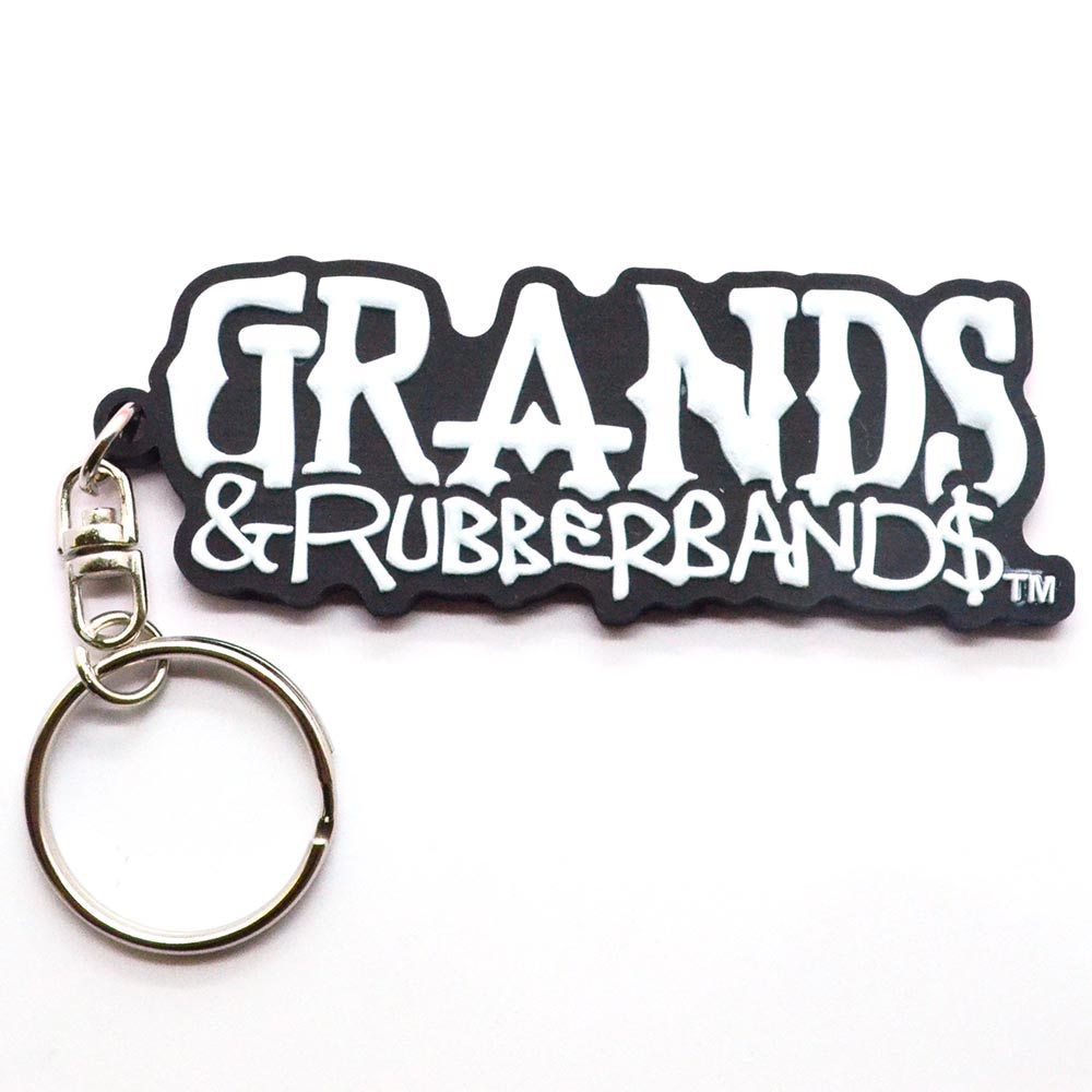 OEM Manufacturer Key chain PVC Letter Keyring Rubber With Logo