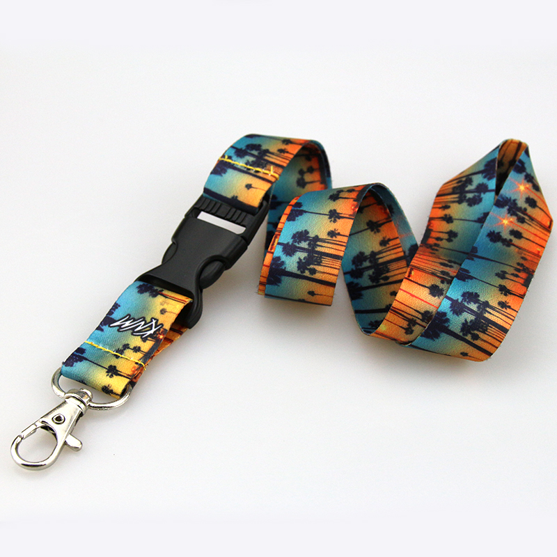 Factory Wholesale Cool Neck Lanyard Sublimation Comfortable For Keys