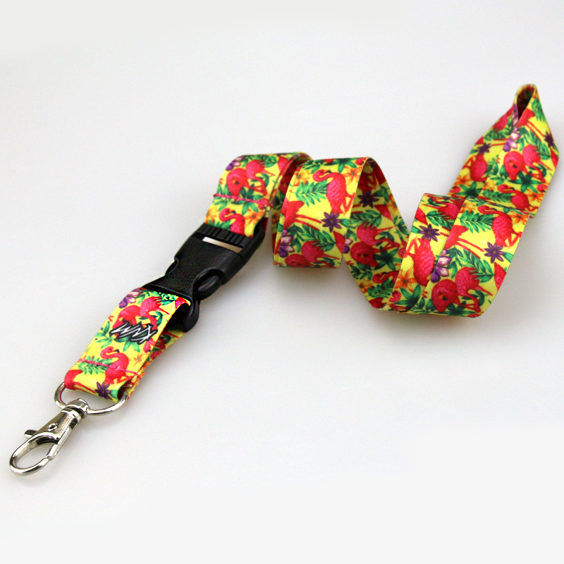 Factory Wholesale Cool Neck Lanyard Sublimation Comfortable For Keys