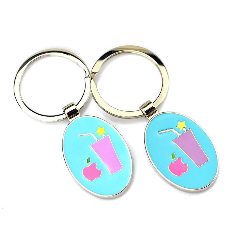 Factory Key Chains Supplier Enamel Metal Keychains Wholesale