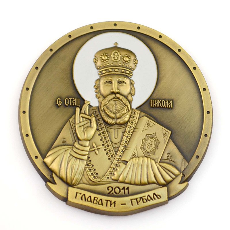 No Minimum Custom Metal Antiqu Bronze Souvenir Coin Die