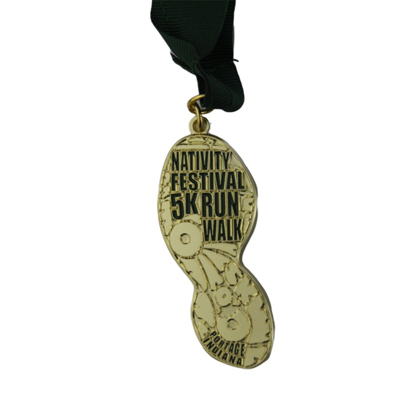 Artigifts Custom Sports Medals Gold Metal 5K Running Medal