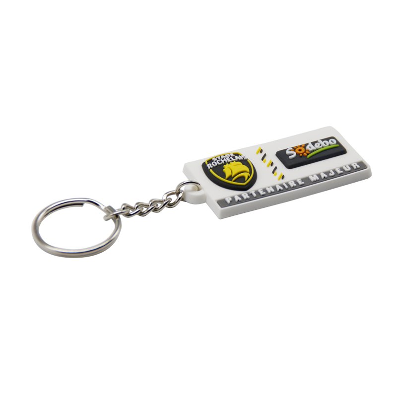 Custom Rubber Key Holder Wholesale Pvc Keychain Key Rings