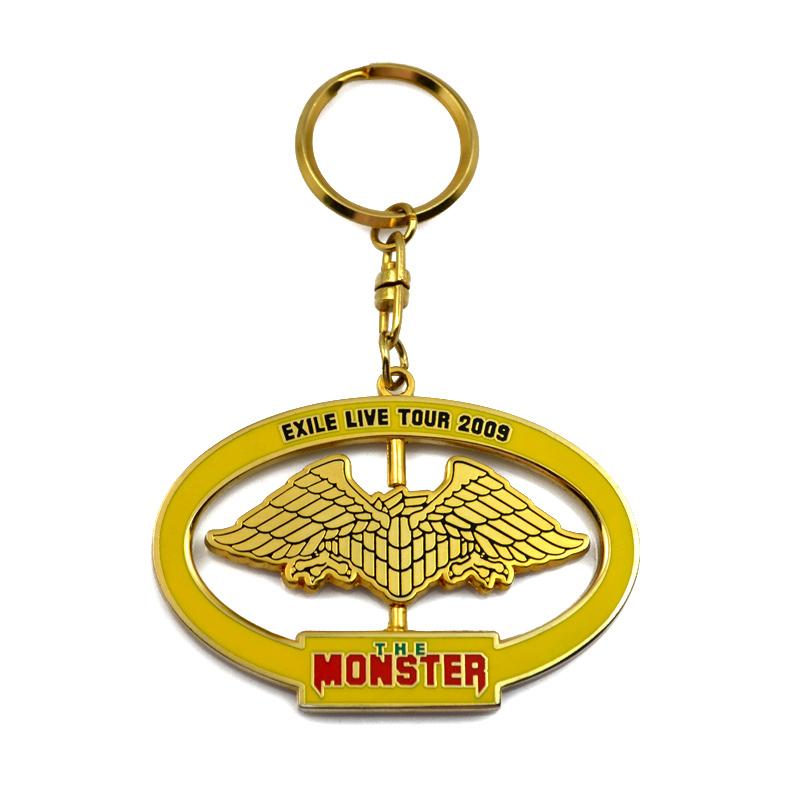 Metal Key Holder Logo Keychain Custom Fashion Key Chains