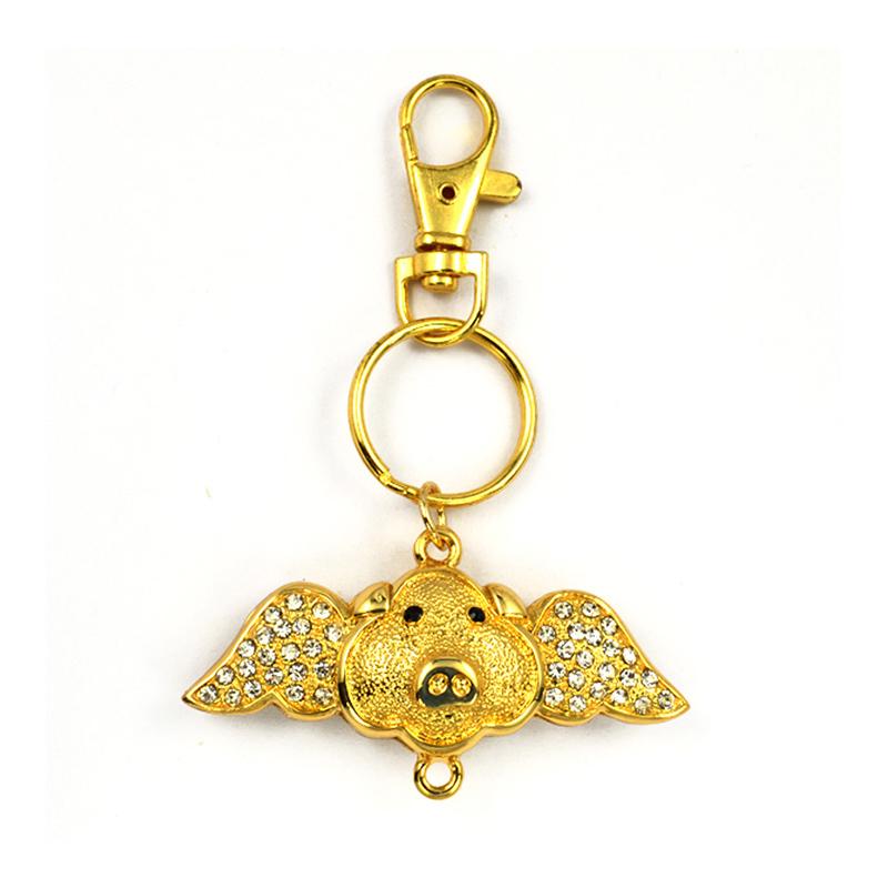 Custom Rhineston Key Holder Bling Keychain Jewelry Key Chains