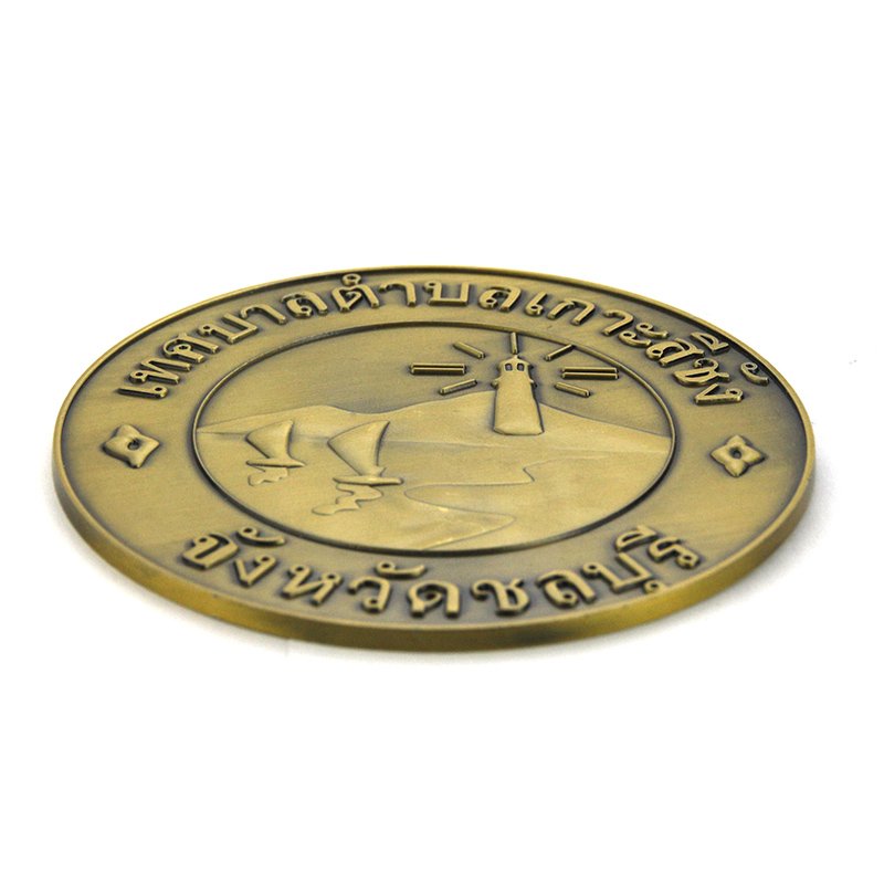 Custom Coin World Bulk Metal Brass Souvenir Engraved Coins