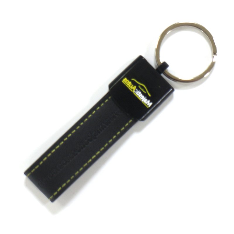Leather Key Chain Holder No Minimum Custom Bulk Pu Keychain
