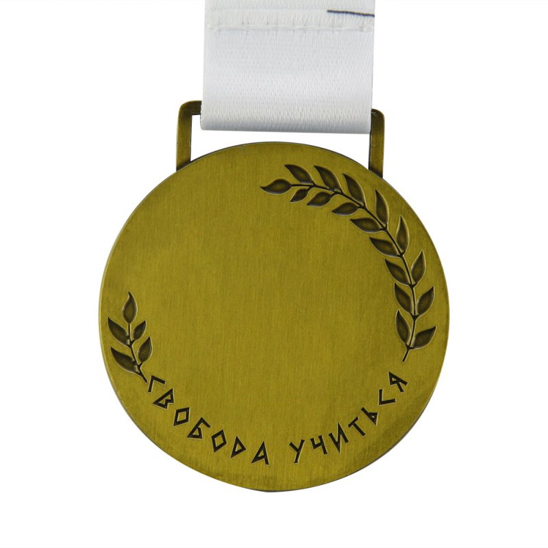 Custom Medal Logo Design Blank Metal Medals With Lanyard
