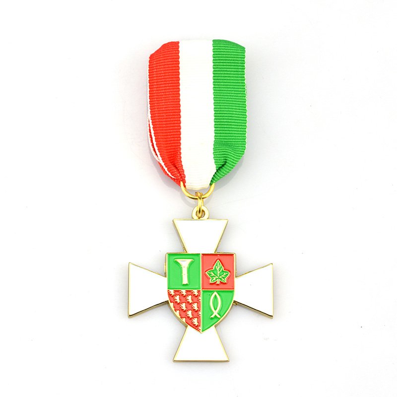 Metal Military Medals Custom Enamel Honor Medallions
