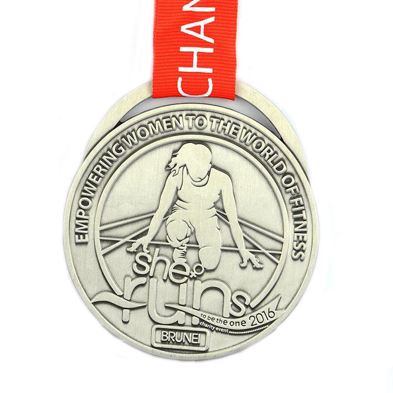 Running Sport Metal Medals Custom Bulk Race Finisher Medal