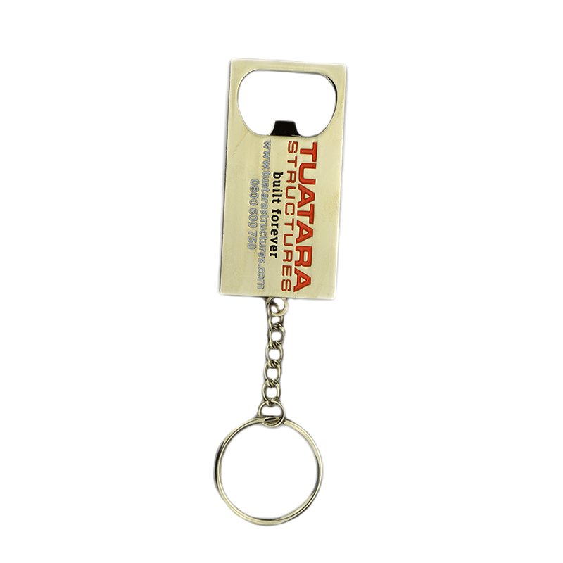Bottle Cap Opener Keychain Custom Metal Openers Key Chain