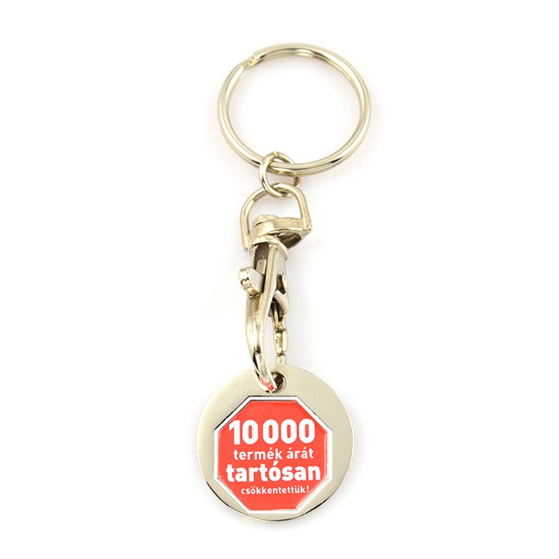 Keychain Metal With Coin