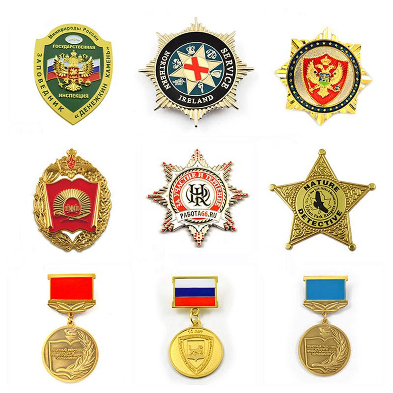 metal badges