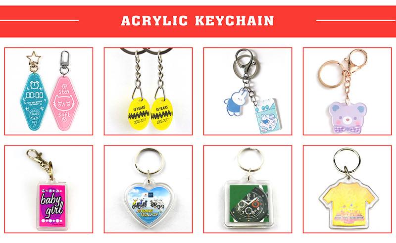 Floating Liquid Keychain Kawaii Keychain Cute Key Chain