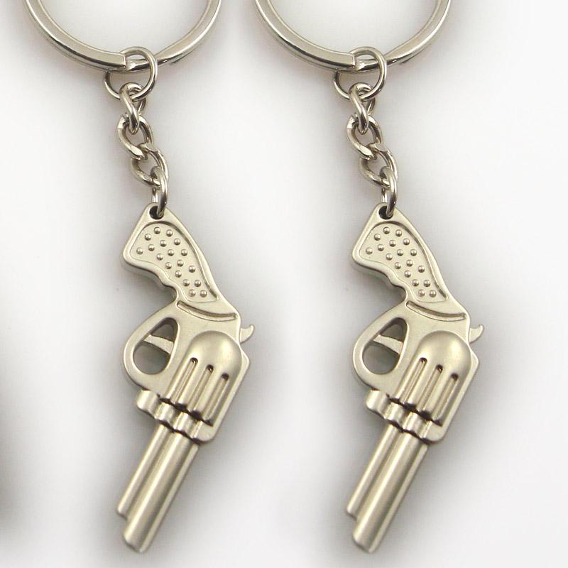 Wholesale cheap metal pair keychain