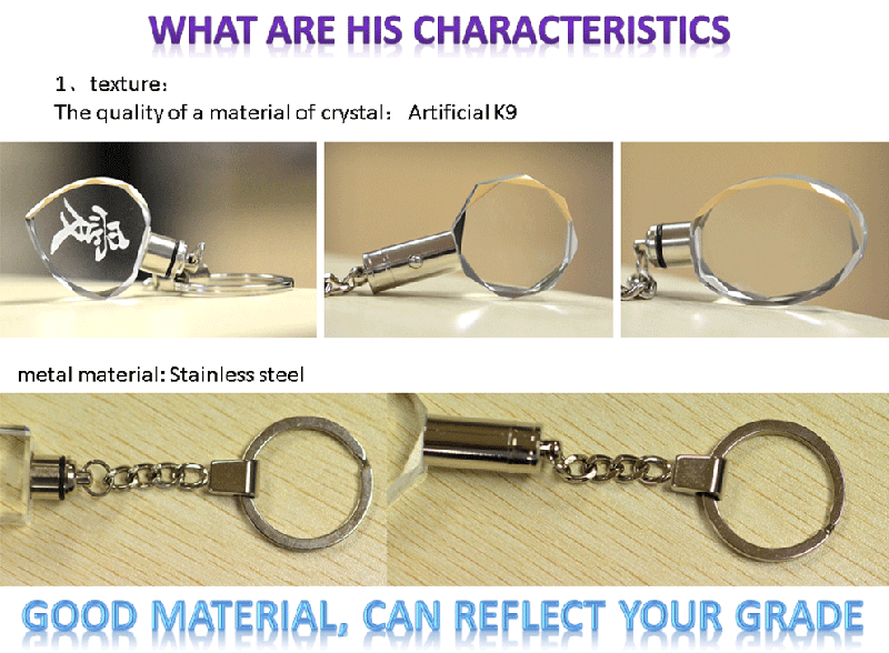 new fashion crystal keychain