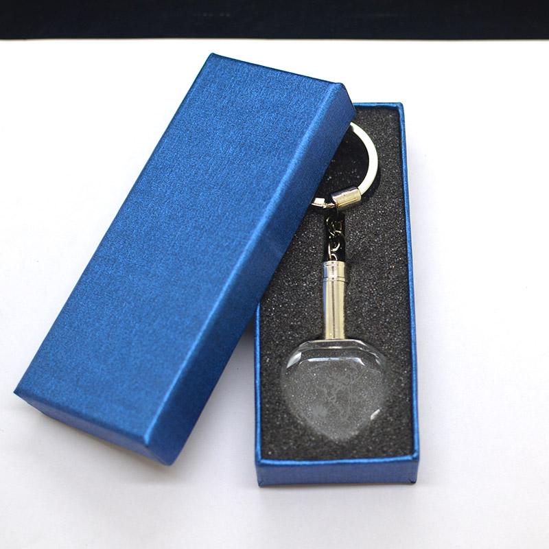 Wholesale clear crystal key chains Crystal keychain
