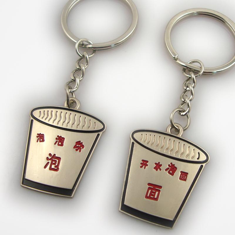 Promotion Cheap Custom Logo Unique Matching Keychains Couple Keychain