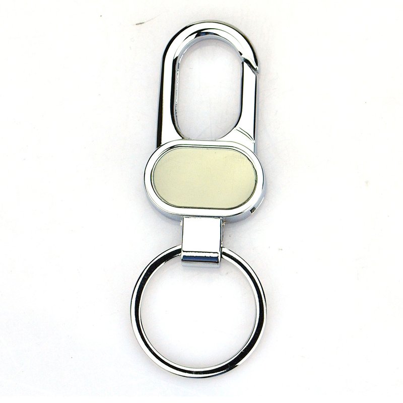 Bulk Cheap Blank Metal Keychain Custom Logo Sublimation Keyring - Metal ...