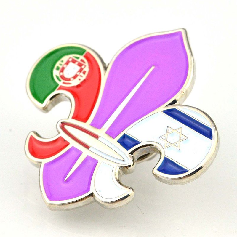 China Manufacturer Custom Metal Pins Lapel Pin Soft Enamel - Pin Badge