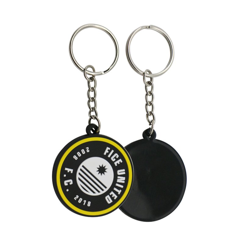 Plastic Soft Pvc Keychain Custom Silicone Rubber Key Ring Pvc Keychain