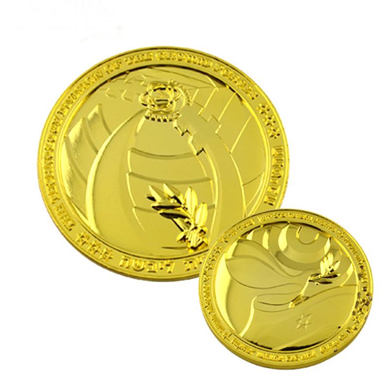 Custom Gold Coin Mold Bulk Double Side Metal Stamping Coin - COINS